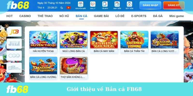 Giới thiệu về Bắn cá FB68